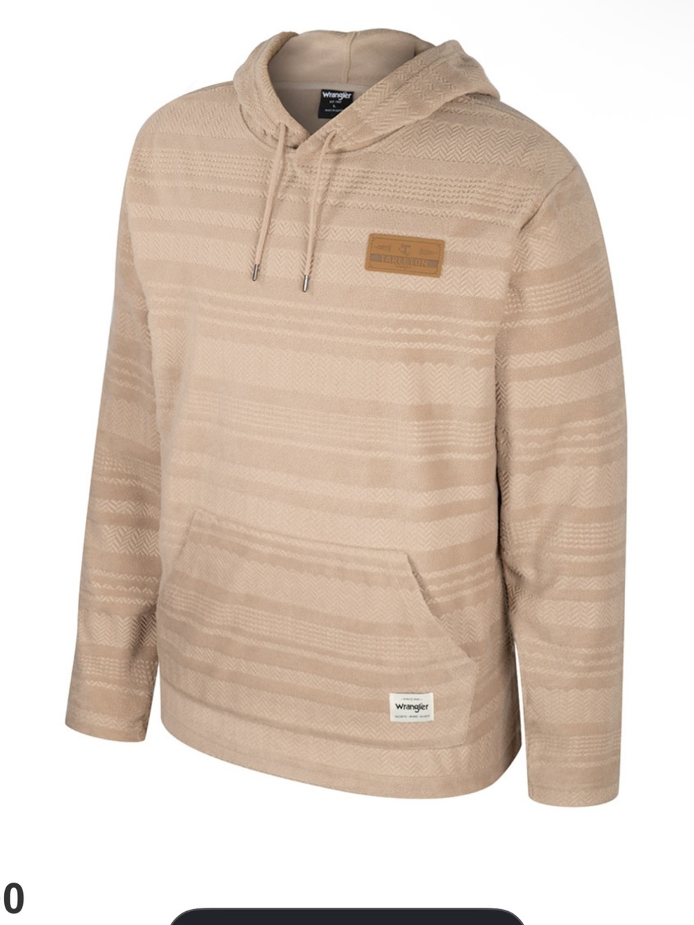Wrangler sequoia embossed pullover